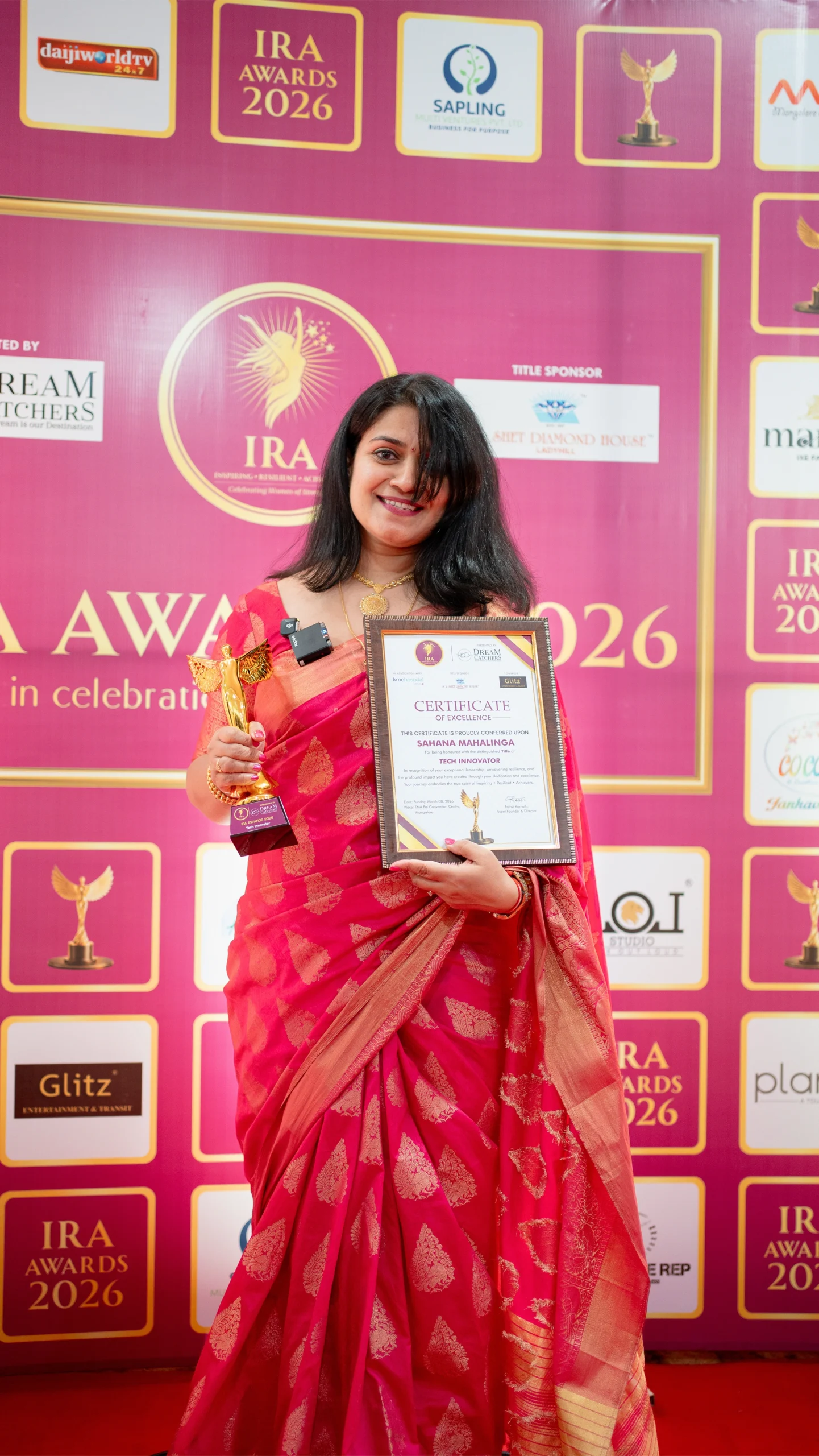 Tech Innovator of the Year- Sahana Mahalinga