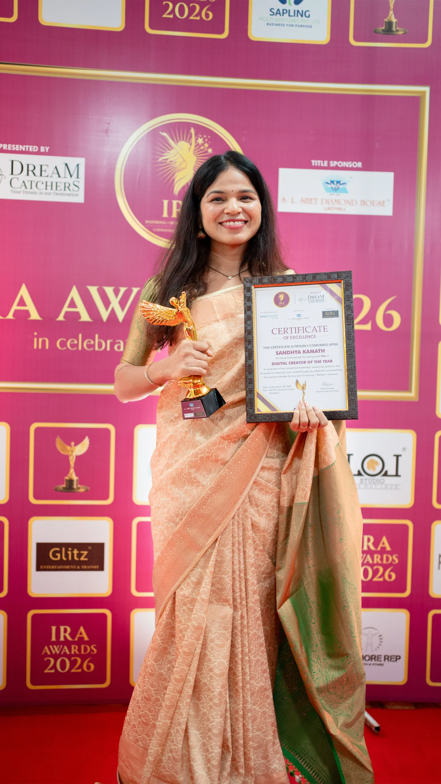 Digital Content Creator of the Year- Sandhya Kamath